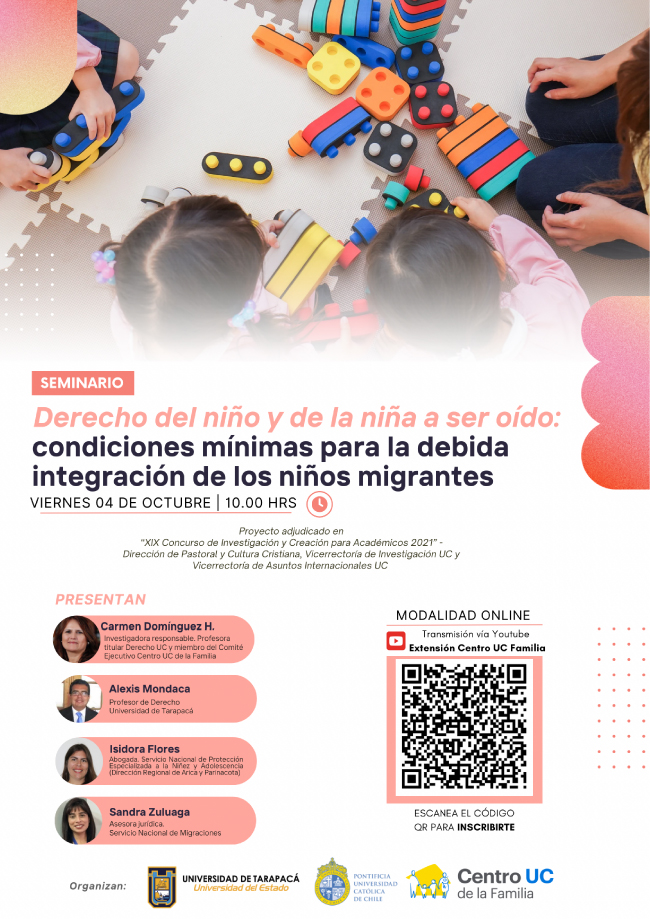 Seminario Centro UC Familia octubre Afiche