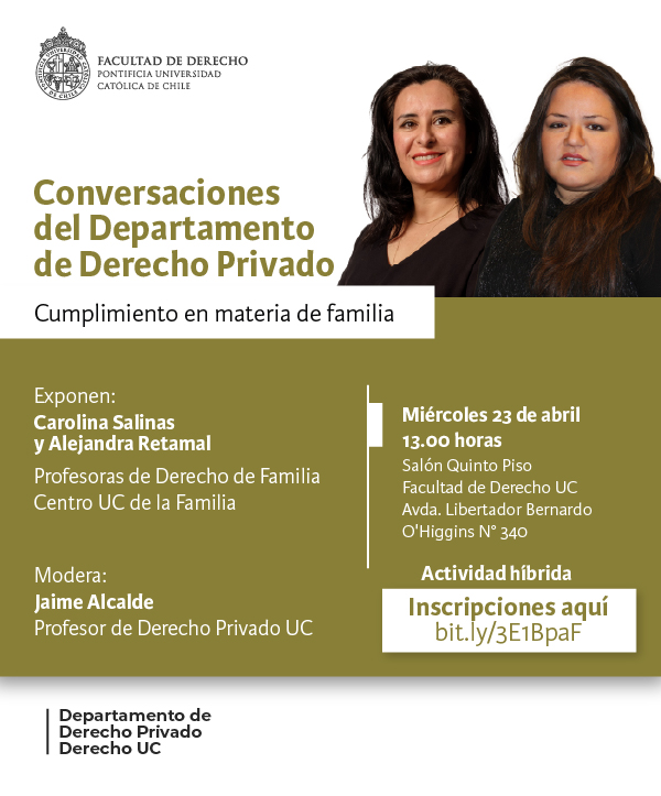 Conversaciones Derecho Privado 23 abril Afiche