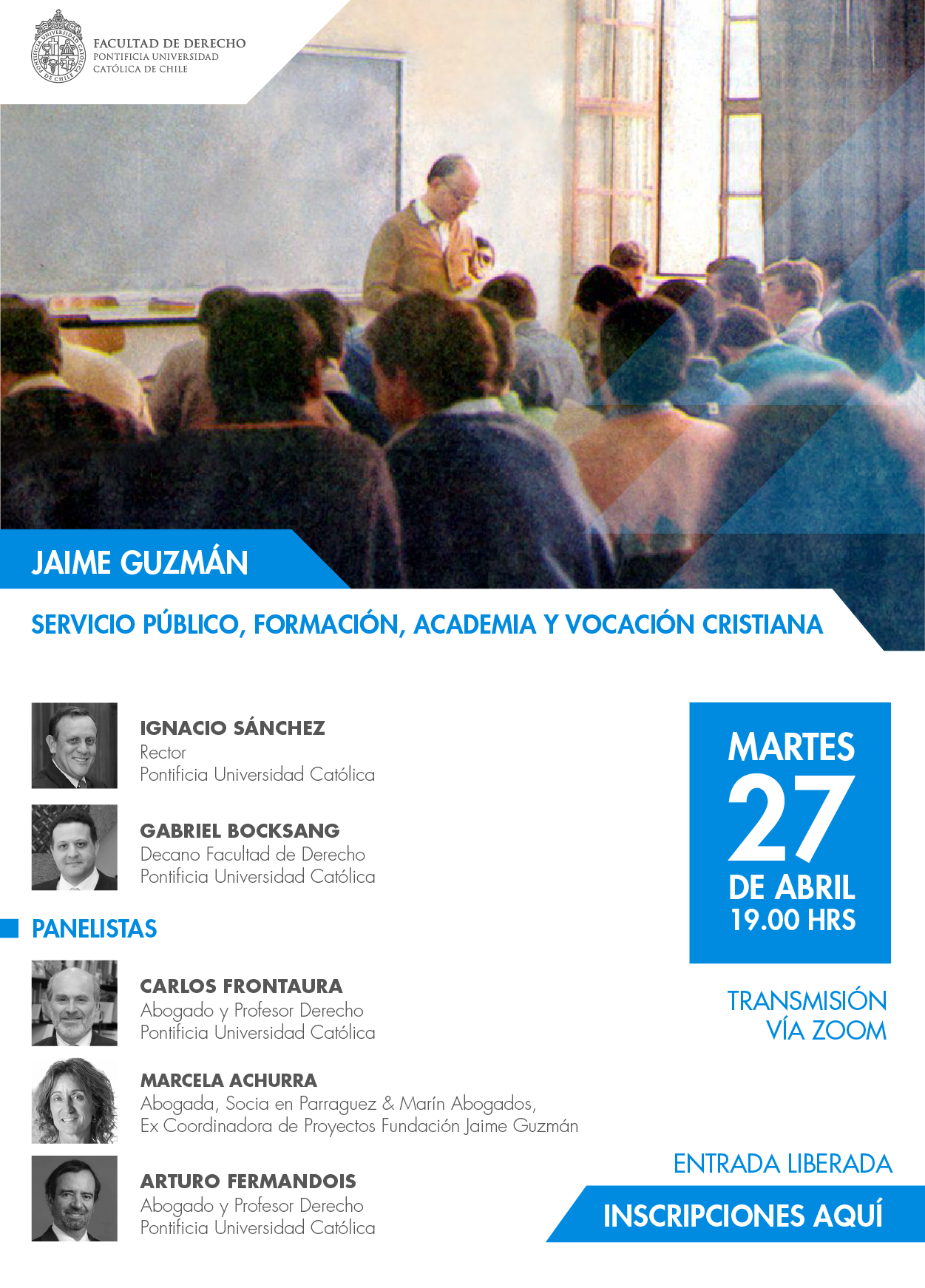 Afiche Jaime Guzmán afiche 1