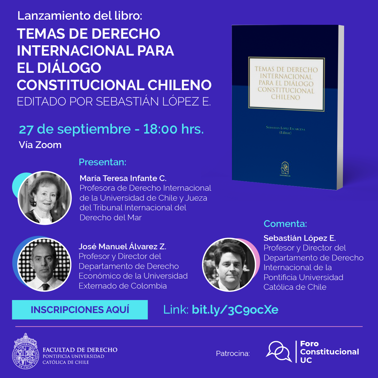 libro Temas de Derecho Internacional para el Diálogo Constitucional Chileno afiche